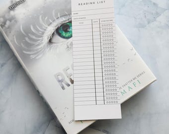 Reseña de libro Marcador: Lista de lectura para amantes de los libros