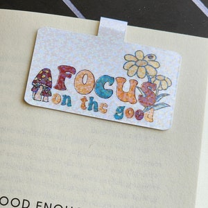 Motivational Magnetic Bookmark Focus On The Good
