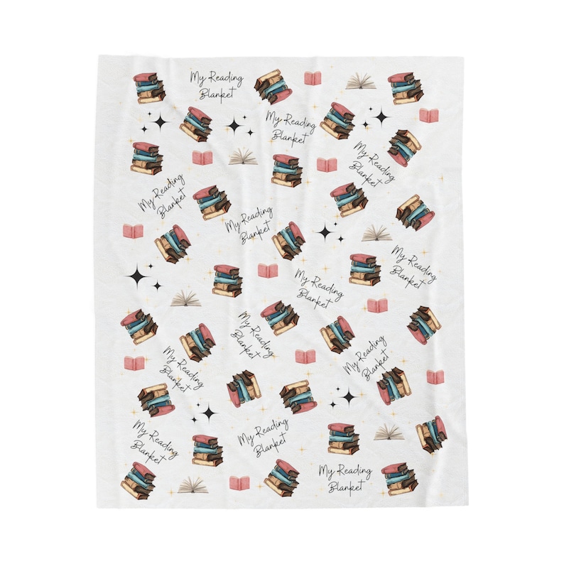 La mia coperta da lettura: coperta in peluche immagine 2