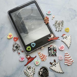 Holiday Kindle Dust Plugs, Kindle Decorations, Dust Plug Charms, Phone Dust Plug, Themed Charms, Holiday Charms, Holiday Plugs