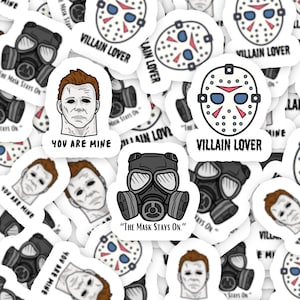 Masked Men Stickers