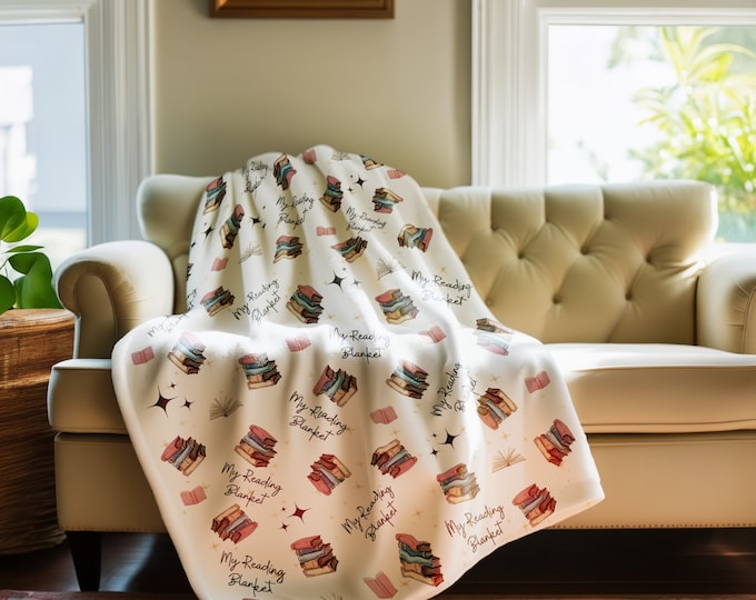 My Reading Blanket- Plush Blanket