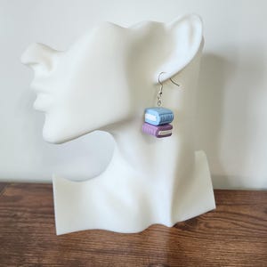 Book Earrings, Polymer Clay Book Earrings, Mix Match Book Earrings, Gifts for Readers, Book Lover Gifts, Teacher Gifts