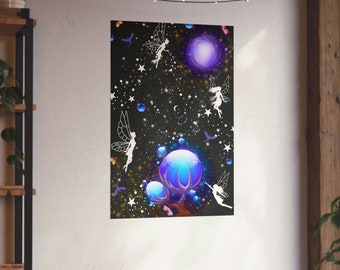 Fantasy Fairy Matte Poster