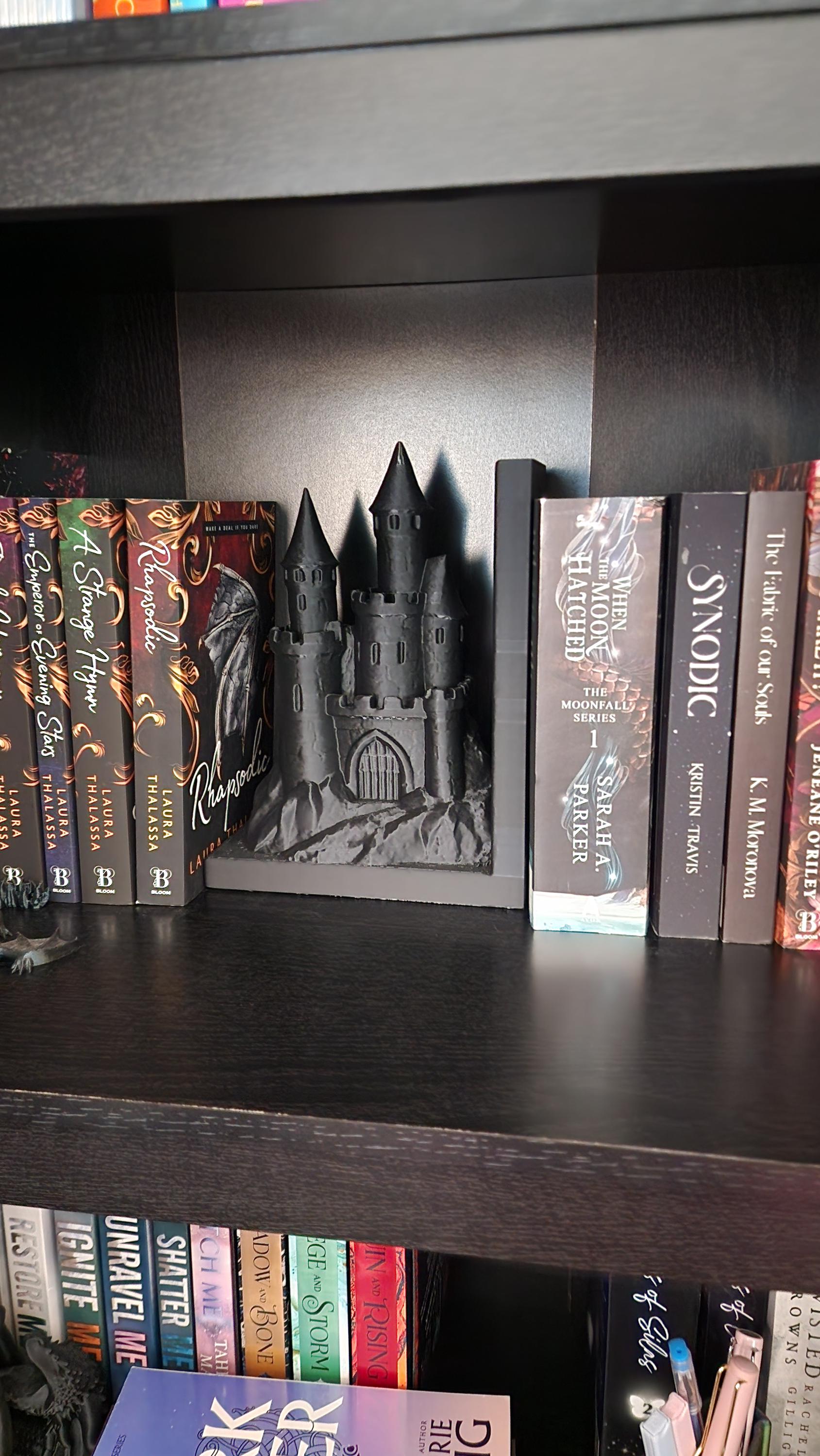 Gothic Castle Bookend – Fantasy Bookshelf Decor - Etsy