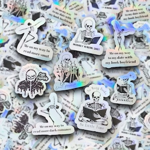 Holographic Skeleton Stickers