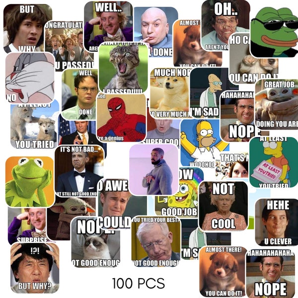 Meme stickers - Etsy.de
