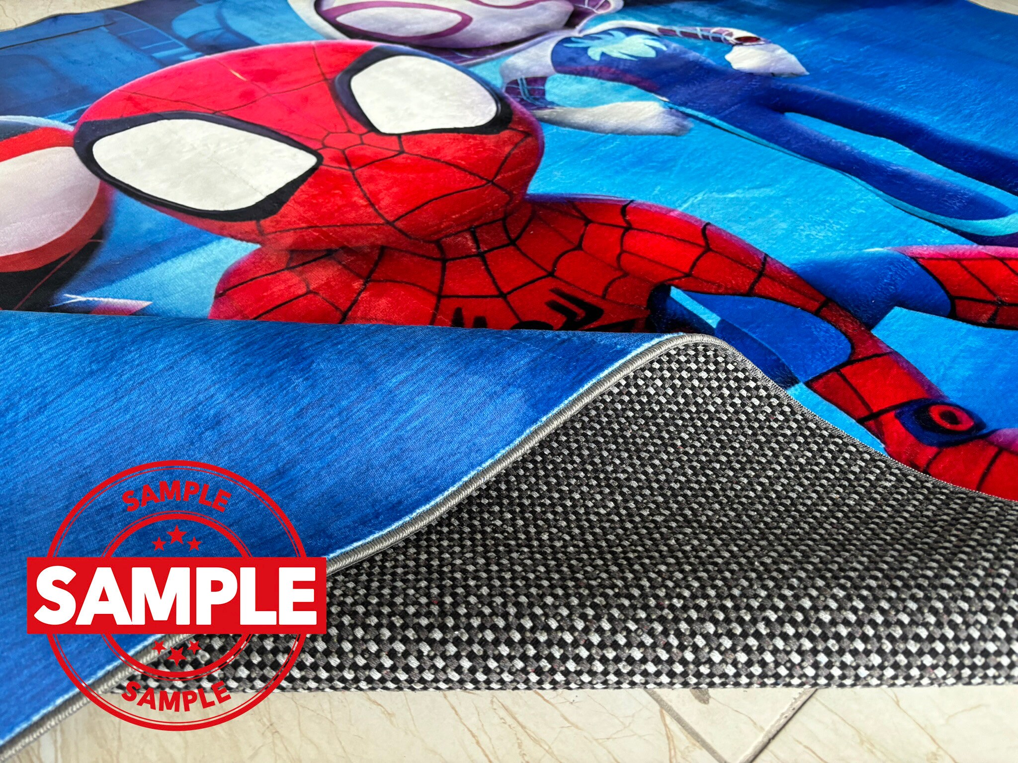 Spiderman Rug,spidey and Amazing Friends,ghost Spider Rug,superheros ...