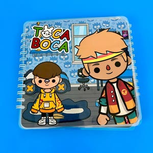 Kids Toca Boca Busy Book: Roleplay Paper Dolls