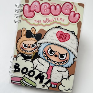 Libro di attività per bambini con nastro adesivo a strappo, labubu. Bambole, travestimenti, giochi di ruolo, bambole di carta, libro di attività per bambini.