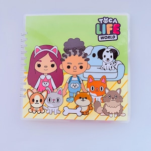 Kids Pets Busy Book: Toca Style Dollhouse, Roleplay