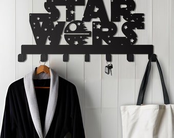 Personalisierte Metall Schlüsselhalter: Fandom Wandkunst, Kinderzimmer Dekor
