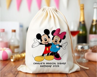 Magical Celebration Themed Birthday Favor Bag - Custom Gift Bag - Personalized Party Bag for Kids Birthday - Kids Candy Bag