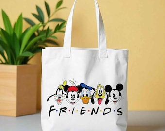 Custom Friends Tote Shoulder bag - great gift idea - Perfect Gift  -  Friends Gift  - Best Friend Gift - Friends Forever Gift Tote Bag