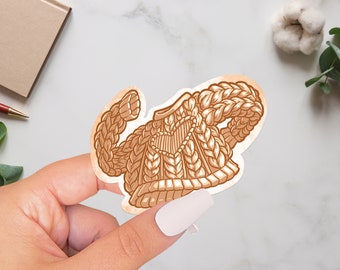 Fall Sweater Sticker: Autumn Laptop Decal