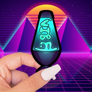 Lava lamp vibes Sticker, The Cali vibes sticker, California vibe sticker, Wacky laptop sticker, Tumbler Sticker
