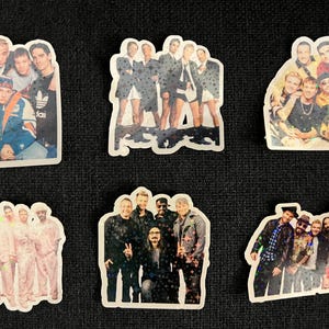 90s Boyband Stickers or Magnets