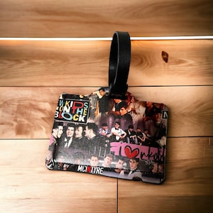 New kids on the block luggage tag