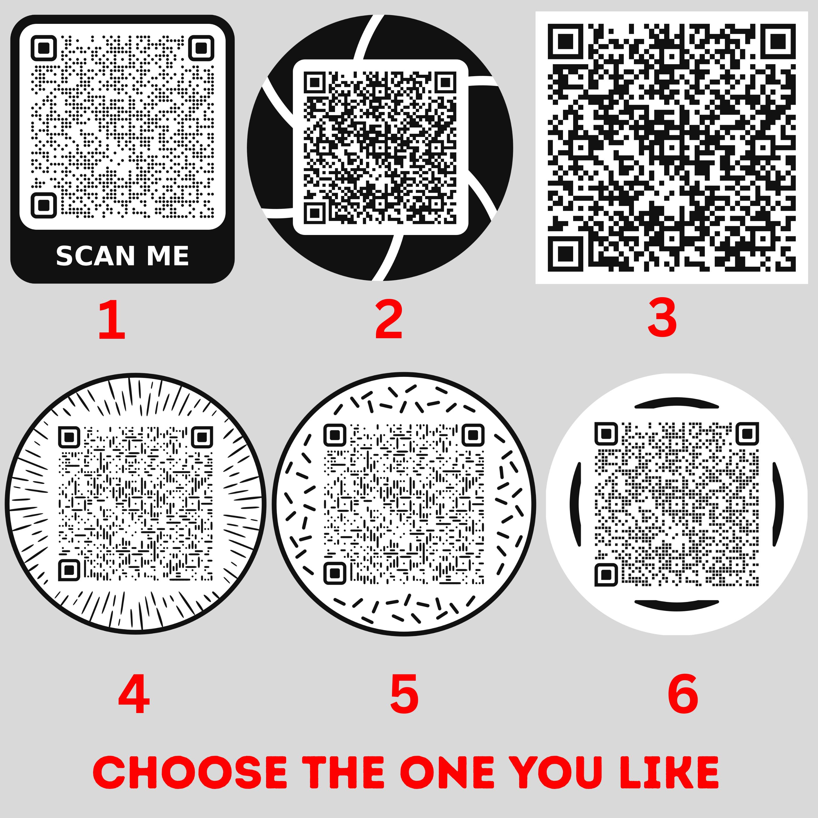 Qr Code Car Sticker Custom Qr Code Car Decal Uv Dtf, Business Logo Window Sticker ...