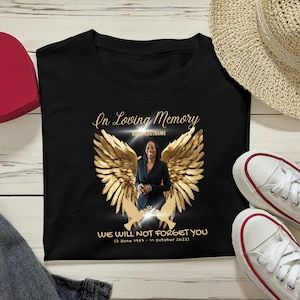 Custom Shirt, in loving memory, Custom Photo Shirt, Rest in Peace Shirt, Rip Shirt, Memorial Shirt, In Memory Shirt, Angel Memorial Shirt