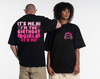 Birthday Girl Shirt: Groovy Smiley Face Tee