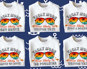 Cruise Group Sweatshirt: Tropical Vacation Matching Shirts