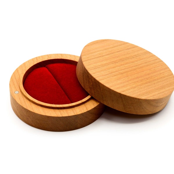 Jewellry cherry wood box, Schmuckkästchen aus Kirschholz