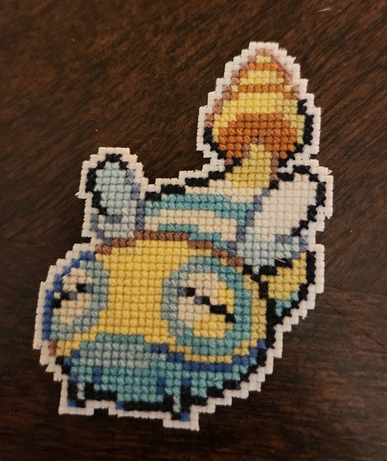 Pokemon Crossstitch Patches 129130, 137, 143, 150151, 206, 674, 778