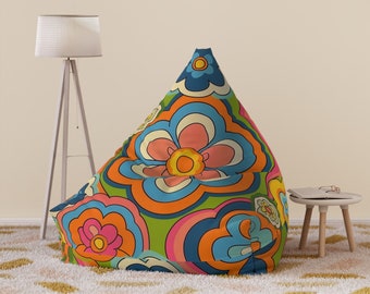 Pouf poire rétro, Pouf pour enfants, Jeux d'intérieur, Poufs pour filles et garçons, Chambre d'enfants, Salon, dortoir, Pouf en peluche