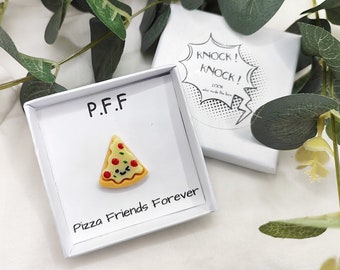 Cute pizza Gift Pocket Hug Pizza Gift novelty gift pizza Gift ideas Desk buddy Small gift Anniversary Gift Birthday Gift Pizza Party Funny