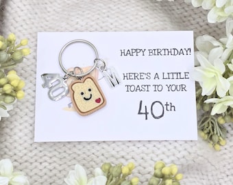 A little toast to your 40th Birthday - 40th Gift Idea