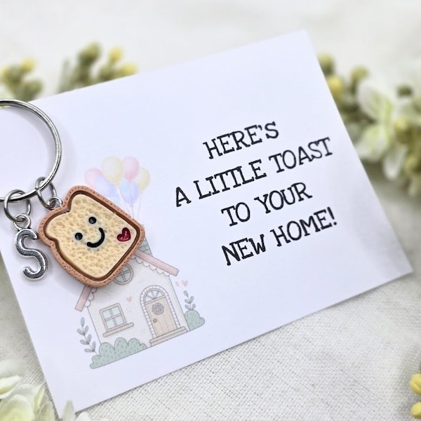 A little toast to your new home - House warming Gift/New Home card/Congratulations/Happy New Home/ New Home Gift for friend
