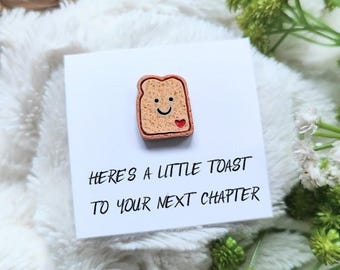 A little toast to your next chapter funny Gift New Job  New Beginnings Leaving Card Work Colleague  Coworker New Job Colleague Leaving