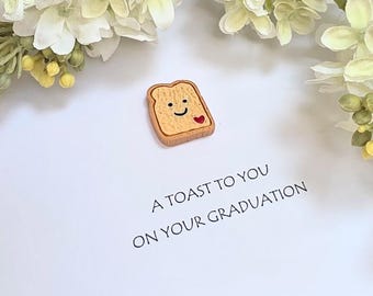 A Toast To You On Your Graduation Card funny Gift Graduation Card PERSONALISED Card Graduation New Chapter Graduated Card
