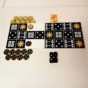 Royal Game of UR Travel Edition | Portable Ancient History Board Game Gift