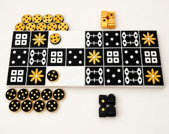 Royal Game of UR Travel Edition | Portable Ancient History Board Game Gift