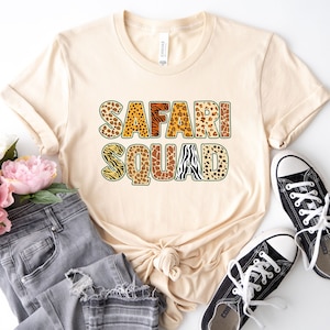 Safari Squad Shirt, Safari Gift, Safari Guide Shirt, Safari Trip Shirt, Family Vacation Shirts, Safari Birthday, African Safari, Zoo Shirt