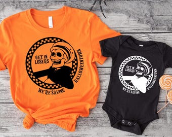 Get In Losers We're Saving Halloweentown Shirt, HalloweenTown 1998 TShirt, Funny Skeleton Vintage Halloween Tee, HalloweenTown Skeleton Teee