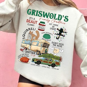 Griswold Family Christmas Sweatshirt,  Griswold Co Sweater, Griswold Christmas Shirt, Retro Holiday Movie Sweater, Clark Xmas Gift Shirt