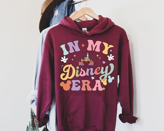 In My Disney Era Sweatshirt, Disney Trip, Colorful Sweatshirt, Disney Sweatshirt, Disney World Sweatshirt, Disney Family Hoodie, Disney Tee
