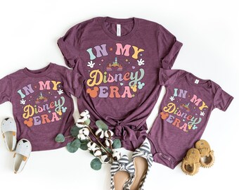In My Disney Era Sweatshirt, Disney Trip Shirt, Disney Sweatshirt, Disney World Sweatshirt, Disney Family Hoodie, Disney Tee