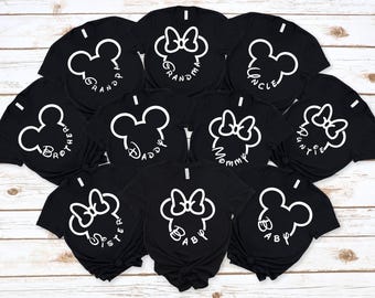 Custom Disney 2026 Shirt,Disneyworld Family Shirts, Disney Matching Tshirt, Disney Vacation Tee, Disney Trip 2026