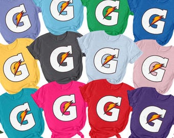 Camiseta de Gatorade, camiseta de cosplay a juego con la bebida Gatorade, camisetas para grupos de refrescos