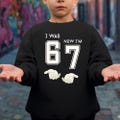Seventh Birthday Kids Shirt Sweatshirt, 67 Hoodie, 7 Year Old Birthday Shirt, 6 7 Birthday TShirt