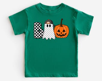 Halloween Boo Shirt, Halloween Ghost Shirt, Halloween Pumpkin Shirt, Kids Halloween Shirt, Spider Halloween Shirt, Toddler Halloween Shirt