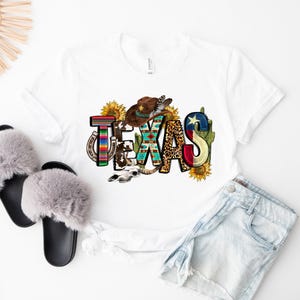 Texas Cactus Sunflowers Shirt, Texas State Shirt, Texas Lovers Shirt, Texas Home Shirt, Home State Tee, Texas Pride Tee, Texas Cowboy Tshirt image 6