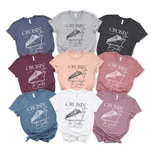 Custom Name Cruisin Together 2025 Shirt, Cruisin Together Family Name T-Shirt, Cruisin Family Trip, Family Cruise Shirt, Family Cruise 2025