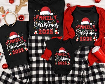 Family Christmas 2025 Shirt, Christmas Family Matching Shirts, Family Christmas Sweatshirt, Christmas Matching Family,Christmas Pajama Top