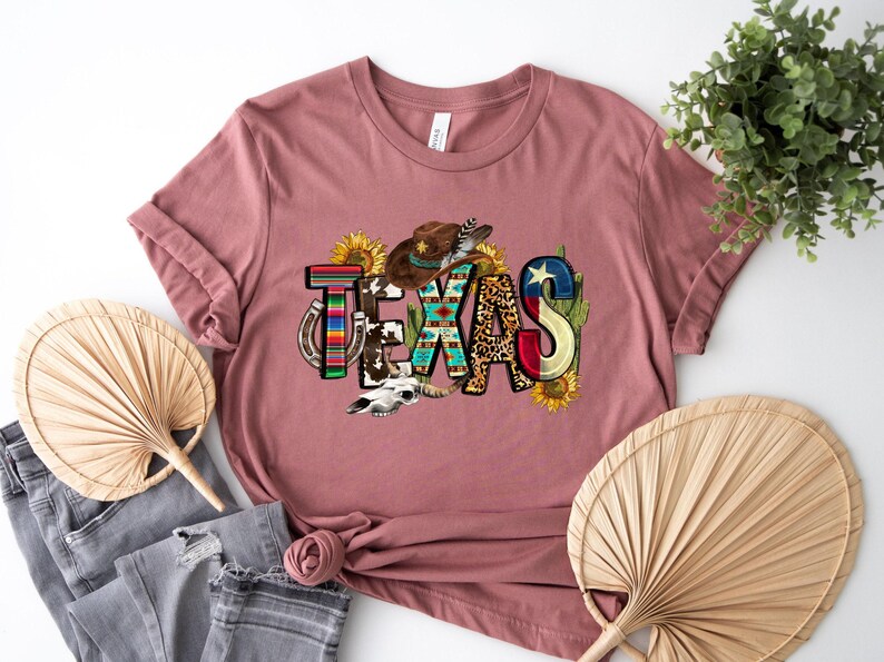 Texas Cactus Sunflowers Shirt, Texas State Shirt, Texas Lovers Shirt, Texas Home Shirt, Home State Tee, Texas Pride Tee, Texas Cowboy Tshirt image 3