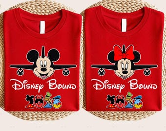 Custom Disney Bound Shirt, Airplane Theme Disney Trip Tee, Disneyland Vacation TShirt